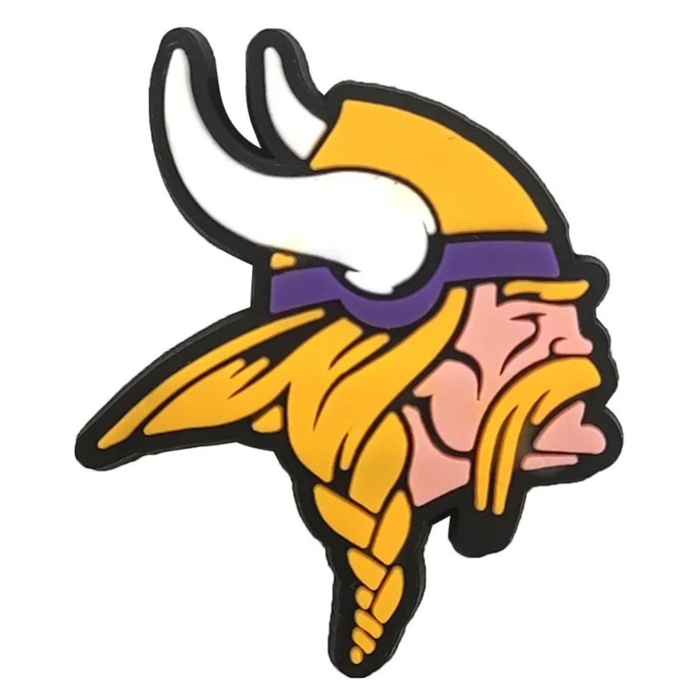 Croc Charms Minnesota Vikings